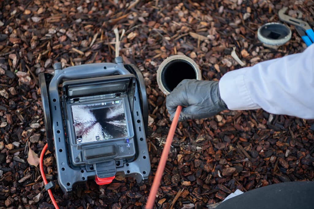 Yard Drain Inspection in Seattle