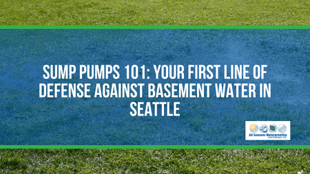Sump Pumps 101: Your First Line of Defense Against Basement Water in Seattle