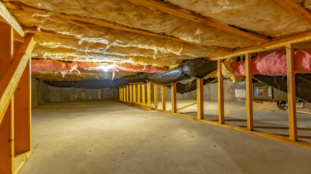 What Does Water Damage Look Like in a Crawl Space?