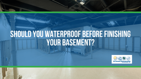 Should You Waterproof Before Finishing Your Basement?