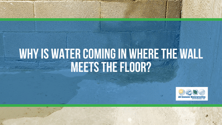 Why Is Water Coming In Where the Wall Meets the Floor?